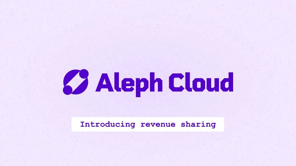 Aleph Cloud's new revenue-share model